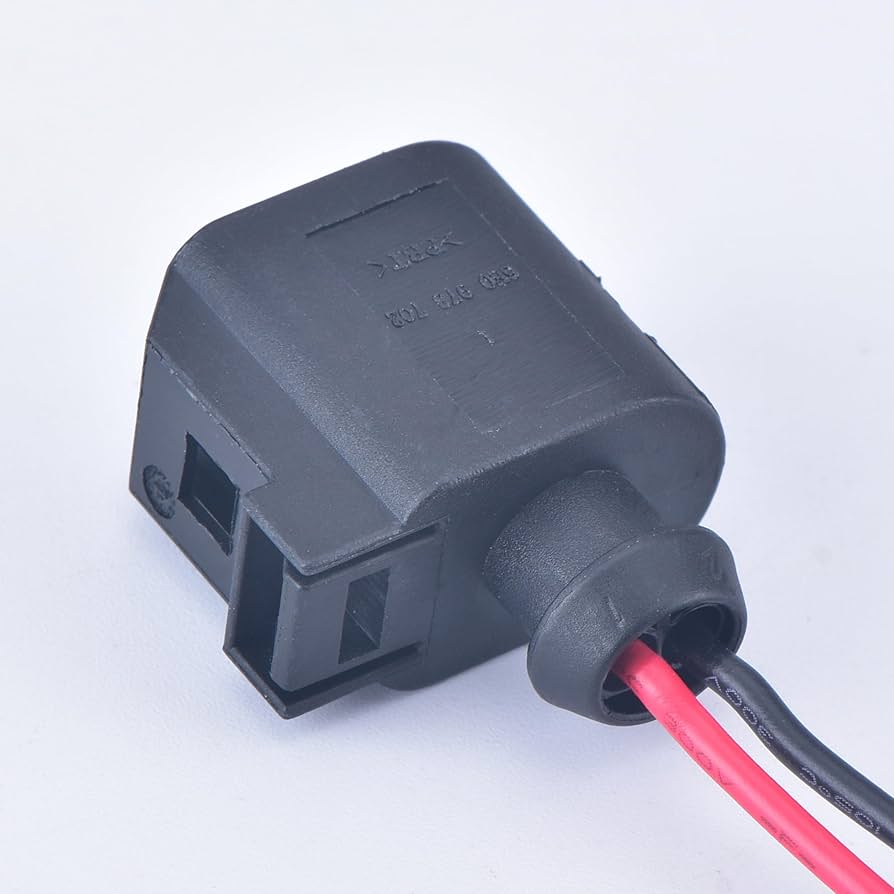 ABS Wheel Speed Sensor Plug Pigtail Connector 2-Pin For VW Golf GTI Jetta Beetle