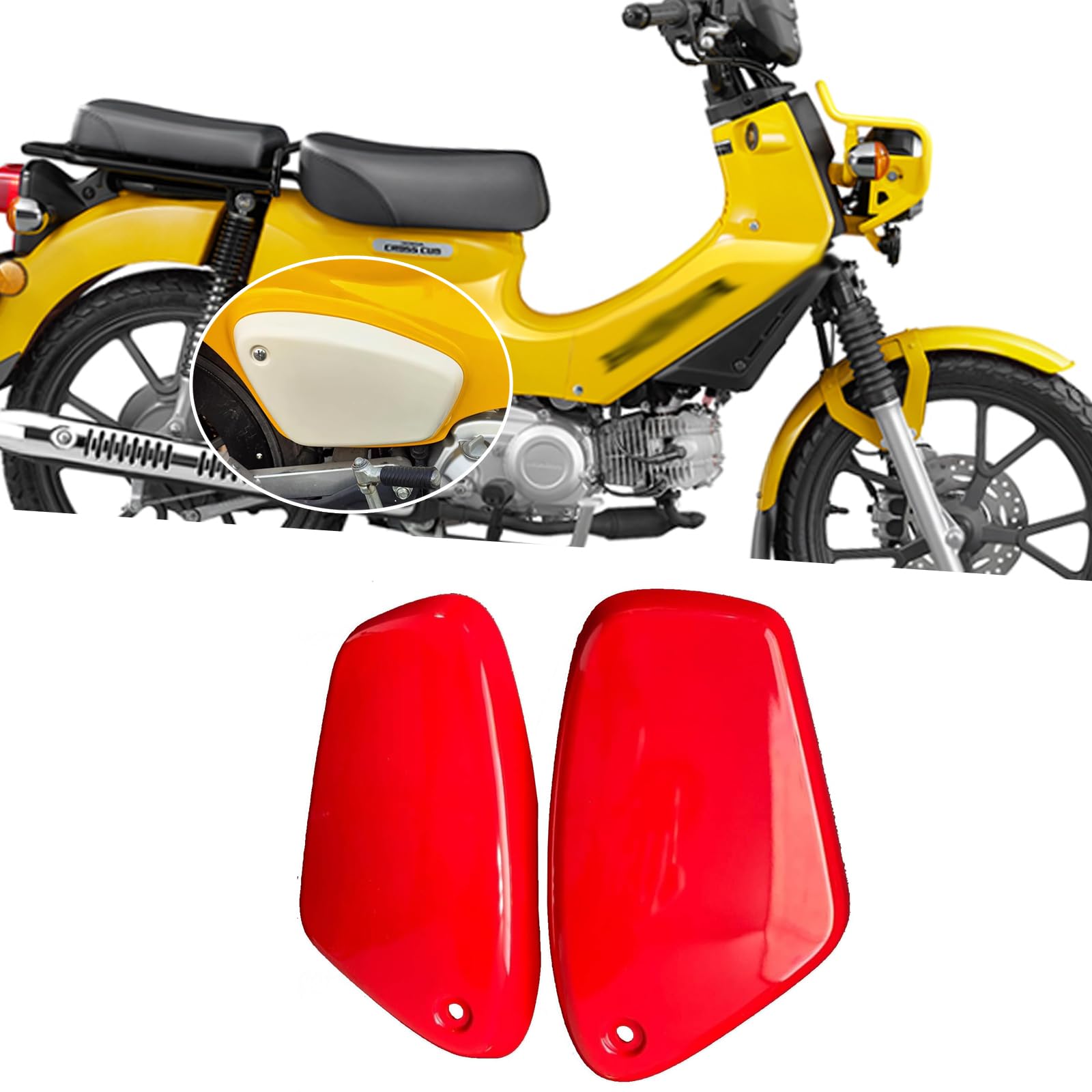 新品】ホンダ クロスカブ 外装9点セット レッド CC110 JA60 カウル