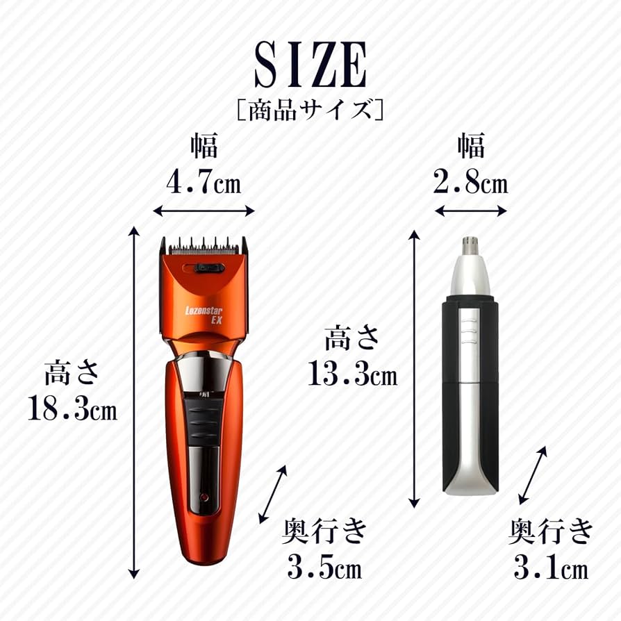 専用　トリマーのみ Amazon | 【セット品】 ロゼンスター 充電交流式 バリカン