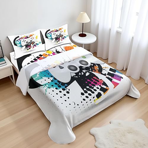 Vista 318 de Lunarable Sábana encimera de mapa del mundo, collage antiguo de mapas del Atlas antiguos, estampado vintage del grupo de civilización, suave y Beige