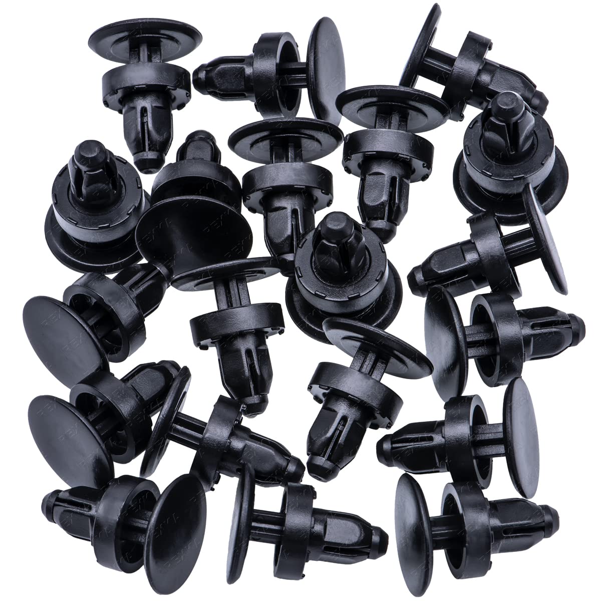 Rexka 20pcs Cowl Top Panel Retainer Clip 91508-SR3-000 for Honda Odyssey Civic CR-V Del Sol Acura Integra 91508SR3000