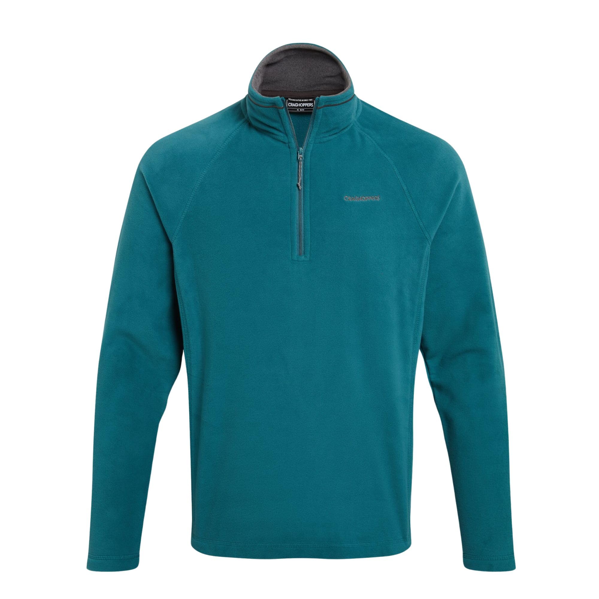 Craghoppers Men's Corey VI Half Zip Fleece Lightweight Insulating Top Sacramento Gr XXL