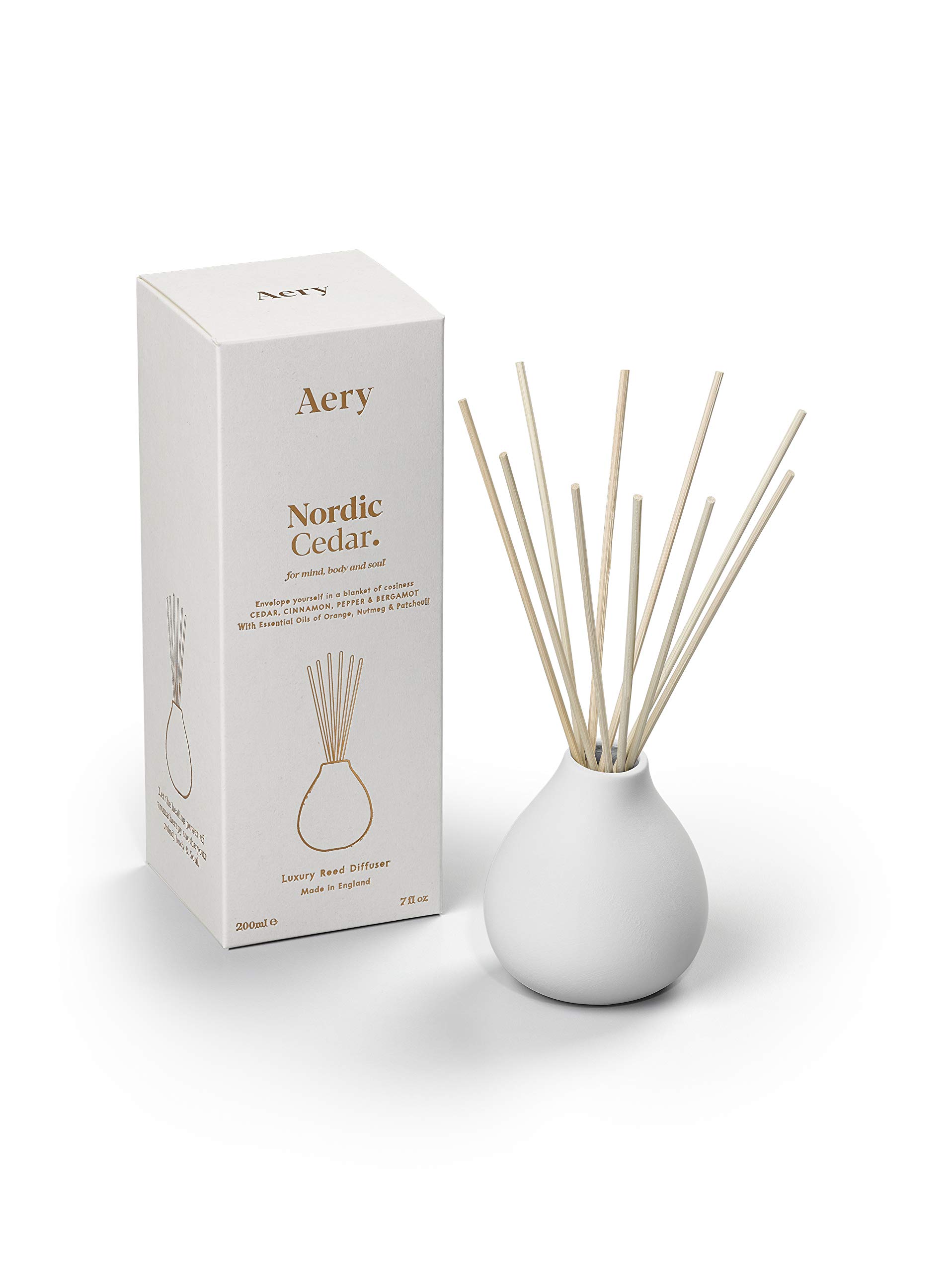 Aery Living Reed Diffuser White