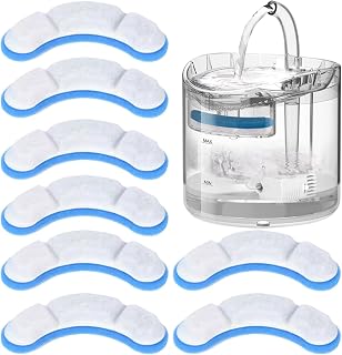 Pet Fountain Filter Replacement - 8 Pieces Odor Absorption Kitten Puppy | Cat Water Fountain Filter Cartridge – Home Apartment House Bedroom Pet Supplies Clean Fresh Water Hygiene | Cat Water Fountain Filter Cartridge – Home Apartment House Bedroom Pet Supplies Clean Fresh Water Hygiene