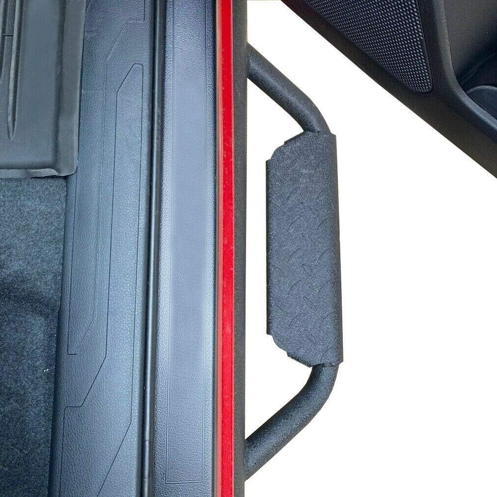 Generic Tacoma Running Boards Hoop Nerf Bars Black Full 4 Door Crew Cab Side Steps Tubes Pickup Truck Fitment Long, Crew Cab Full 4 Door