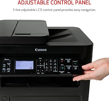 Canon imageCLASS MF264dw II - Monochrome Duplex Wireless Laser Printer, Multifunction with Scanner, Copier, Auto Document Feeder, Mobile Ready, 30 PPM, Black