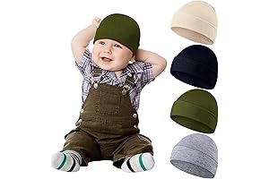 4PCS Baby Beanies Hat for Boys&Girls