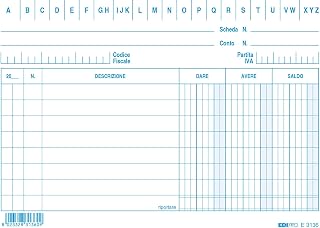 EDIPRO - E3136BL - 100 Cards give/Have/Balance Blue f.to 17x12