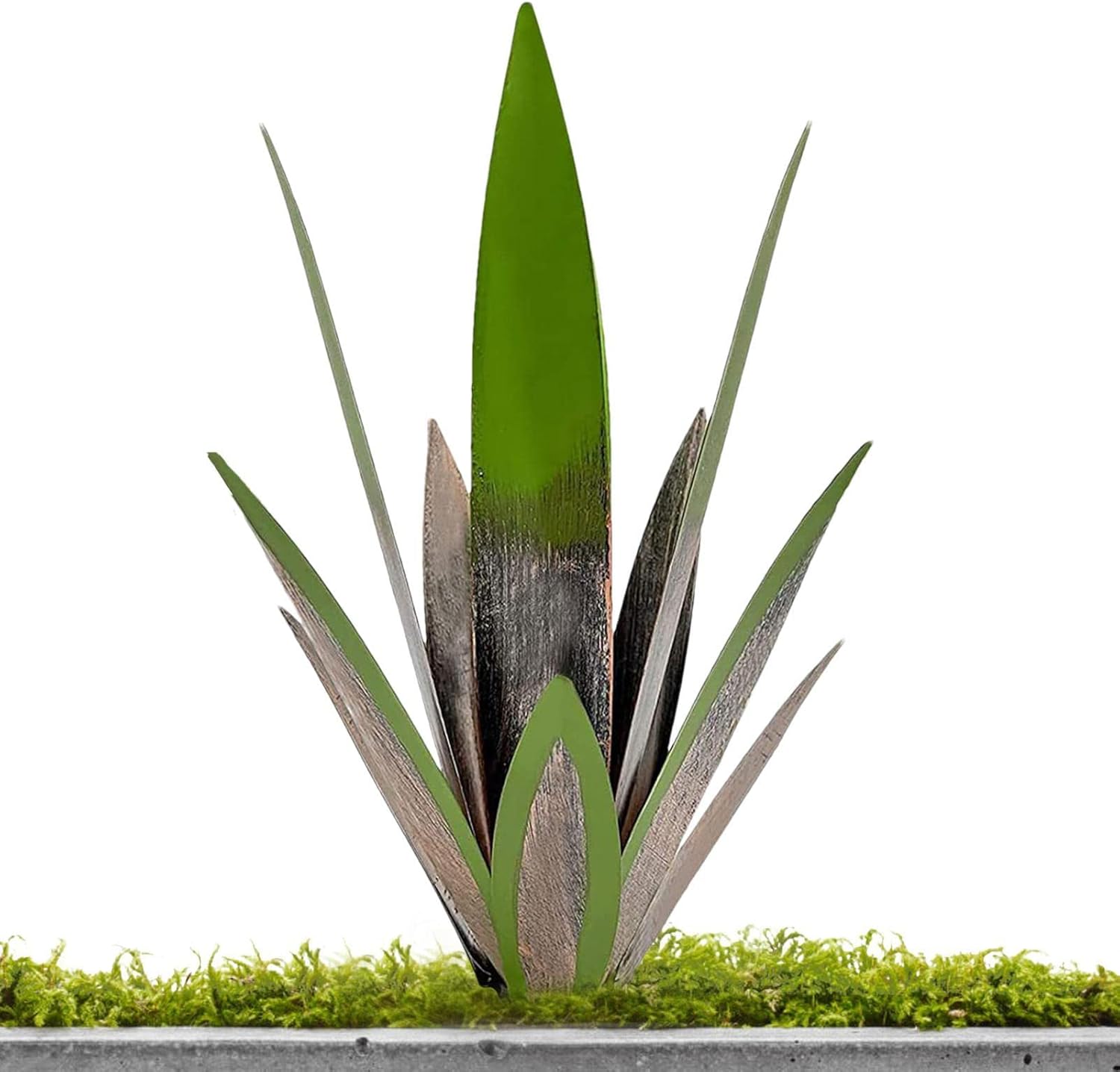 Rustic Metal Agave Plant, Metal Agave Garden Ornaments