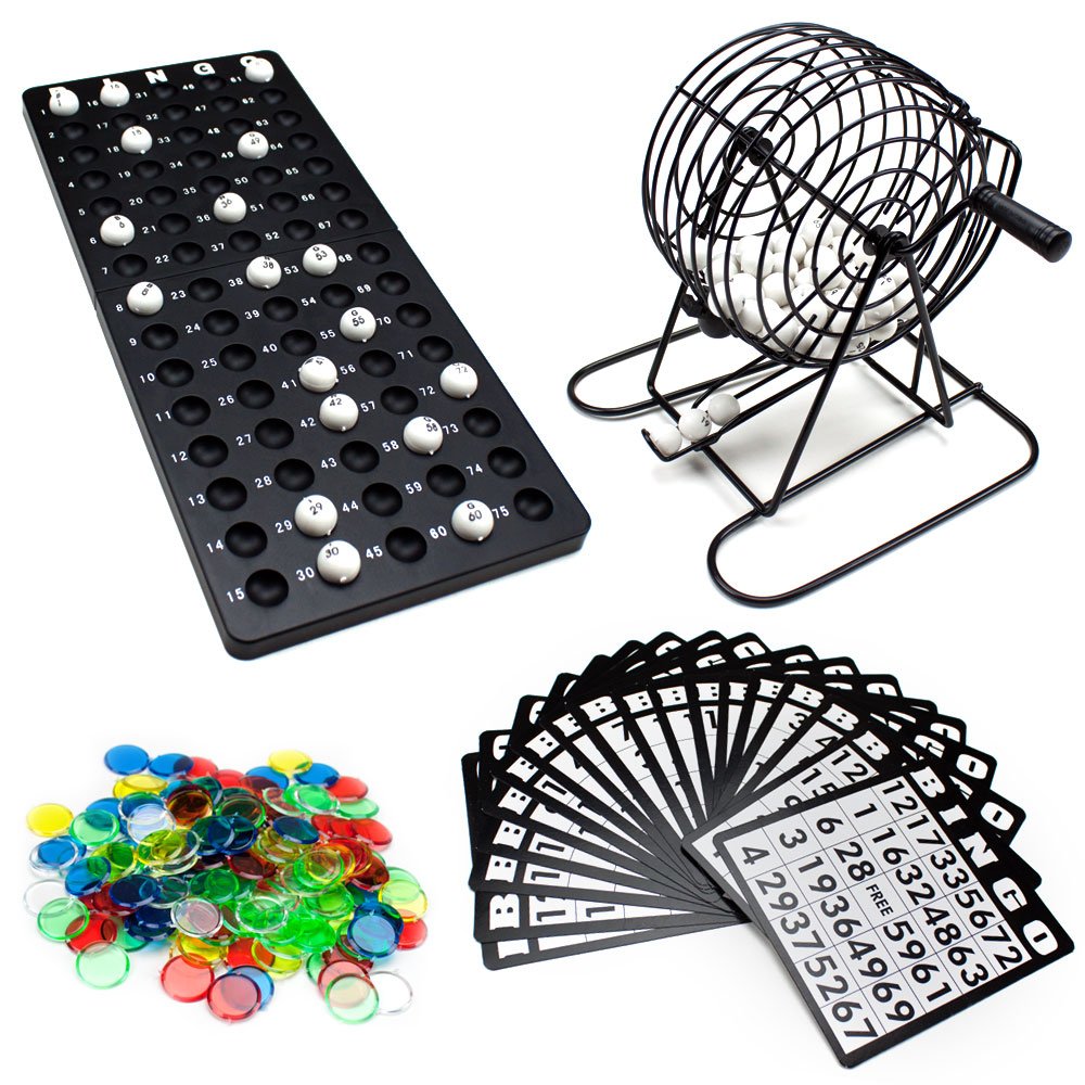 Amazon.com : Brybelly Complete Bingo Game Set : Toys & Games