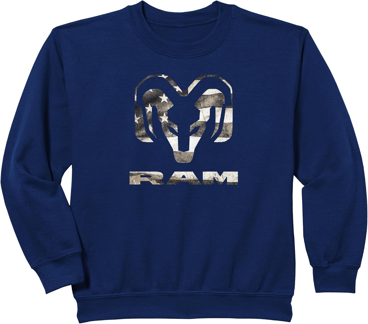 Ram Grey Flag Logo Officially Licensed Sweatshirt