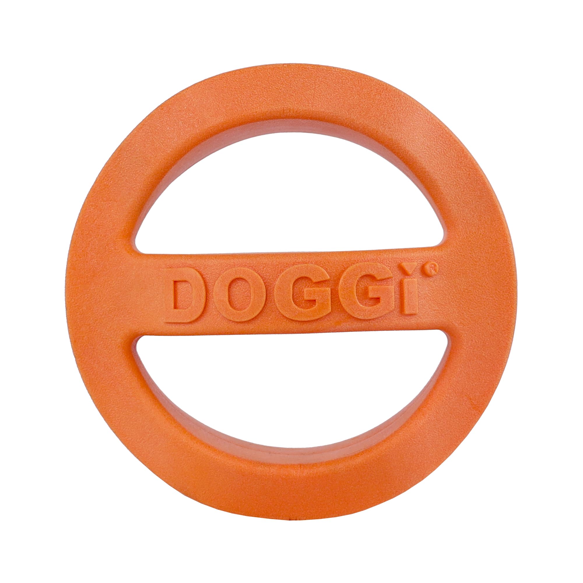 Jouet flottant pour chien grand modèle orange résistant pour jeu aquatique canin