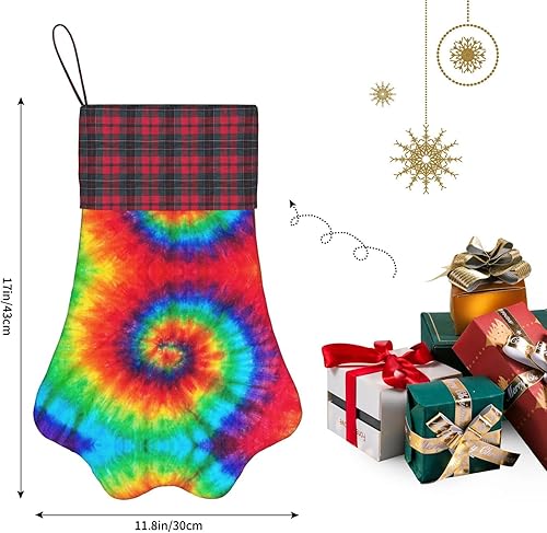 Vista 59 de WURTON Impresión nativa americana de Navidad para mascotas, chimenea, colgante para perro, gato, regalo y decoración de árbol de Navidad