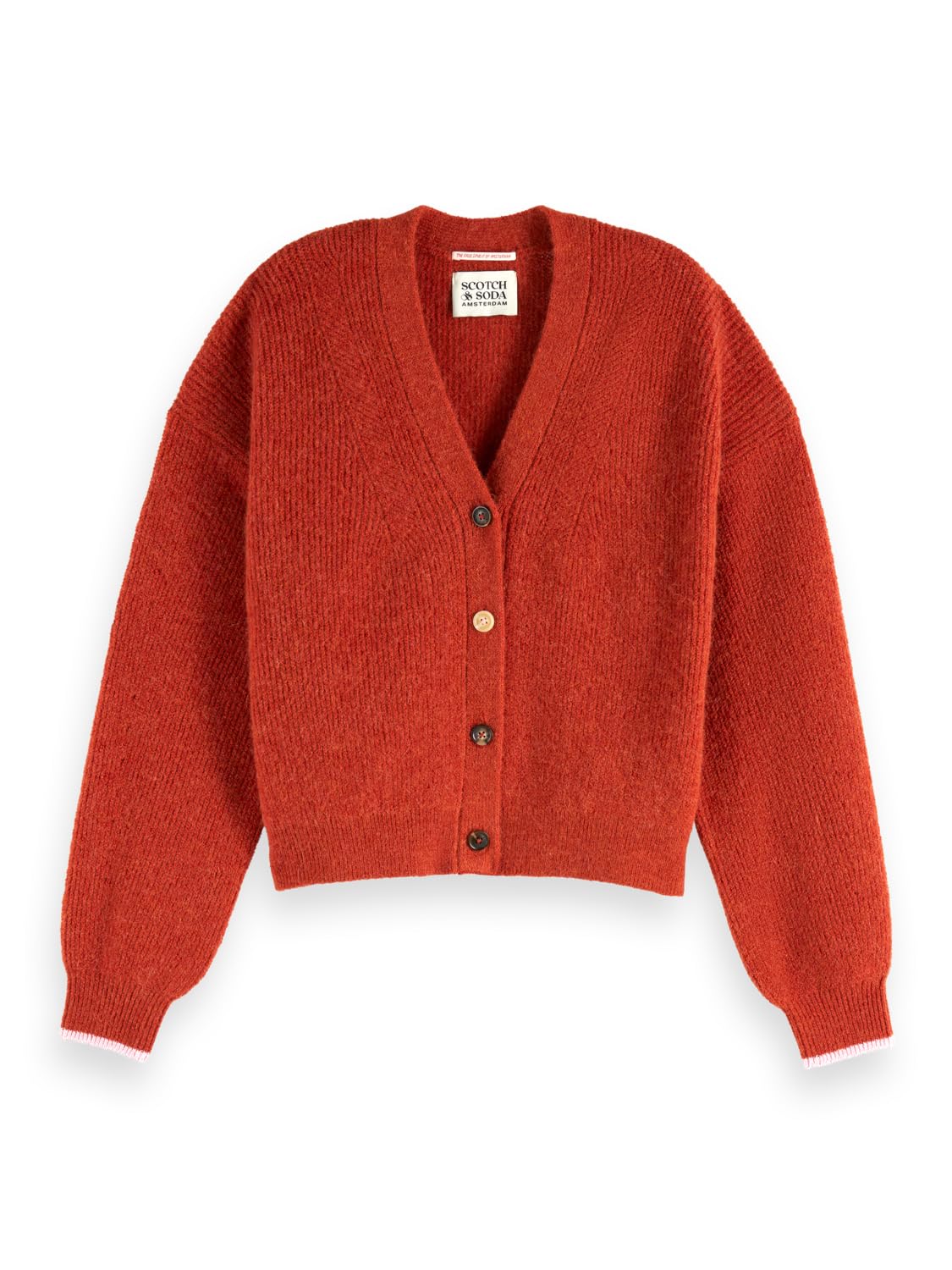 Scotch & Soda Fuzzy Relaxed Cardigan