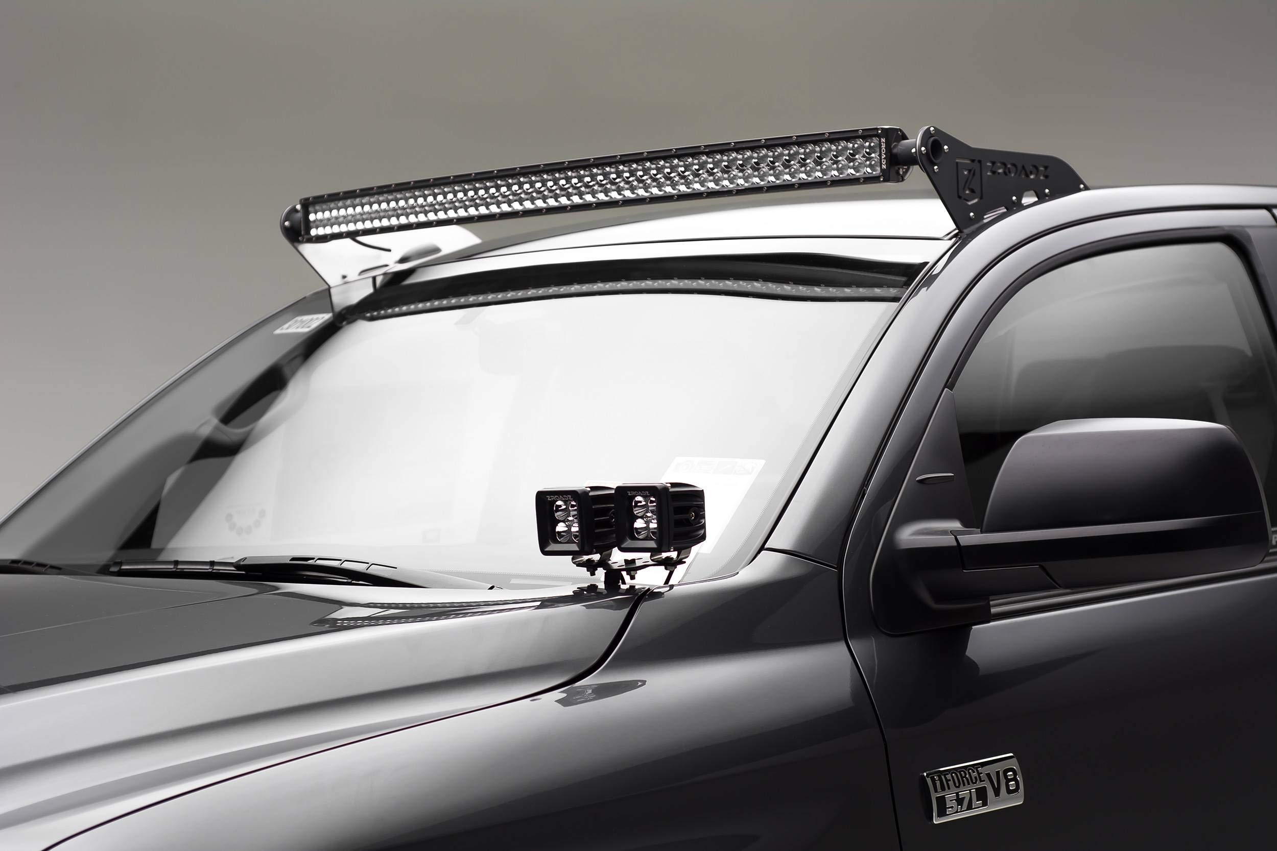 Amazon.co.jp: ZROADZ Z339641 ブラックフロントルーフ LEDライトバー
