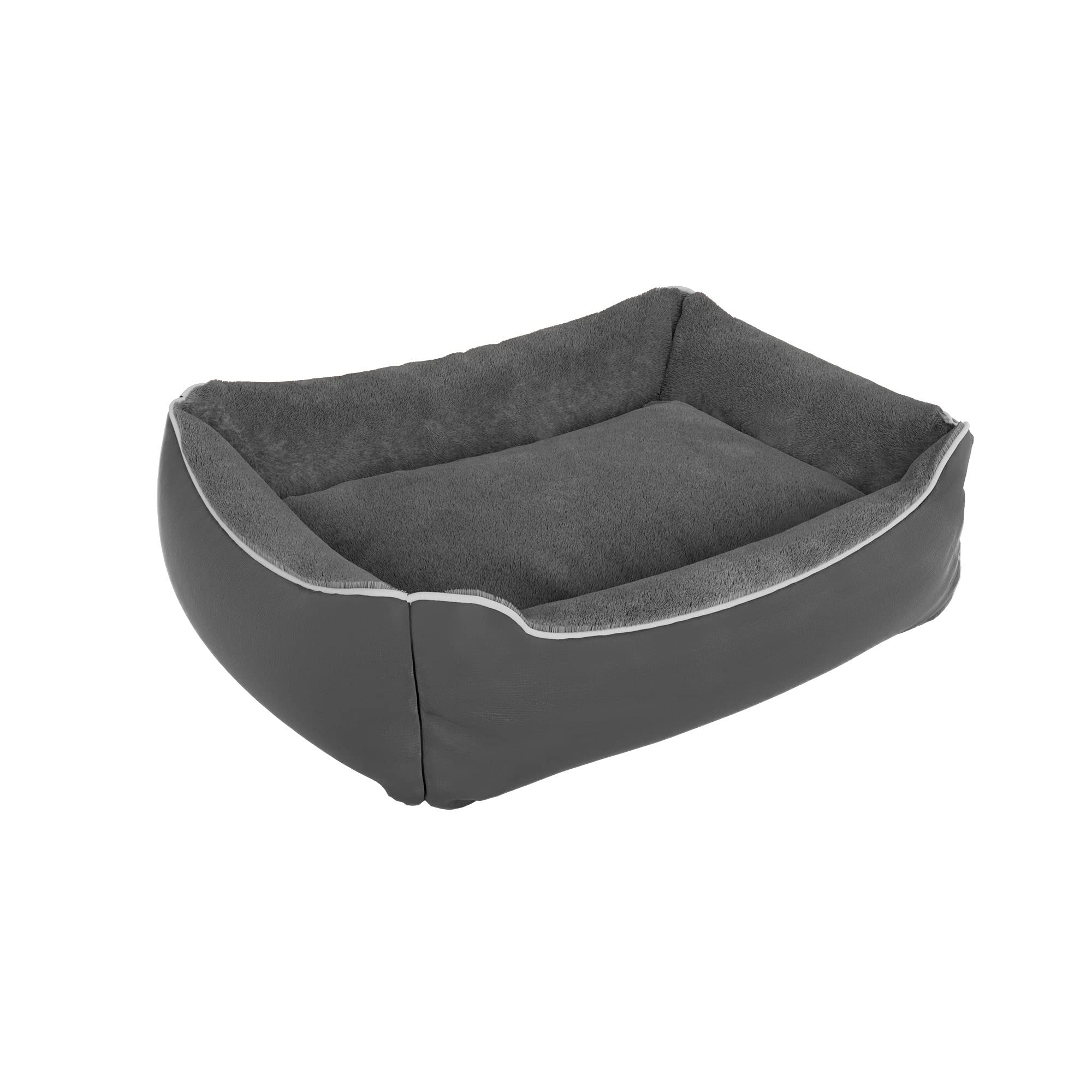 Sogni e Capricci Nuvola Dogs and Cats bedpets, Dark Grey, 62x50x17cm