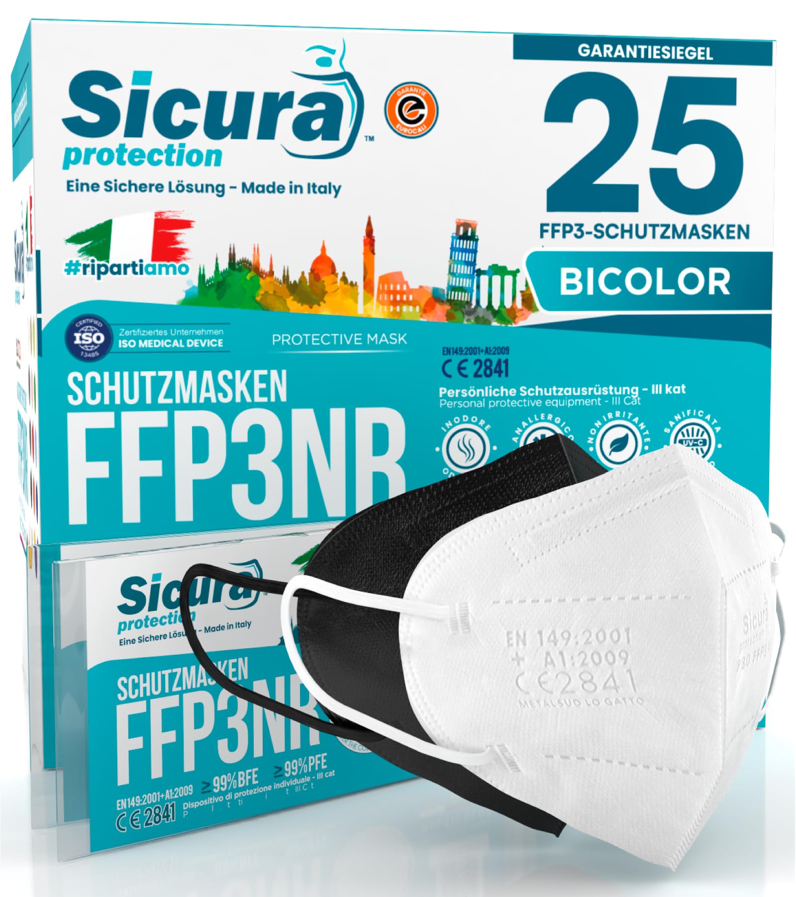 SICURA MASCHERINE CHIRURGICHE