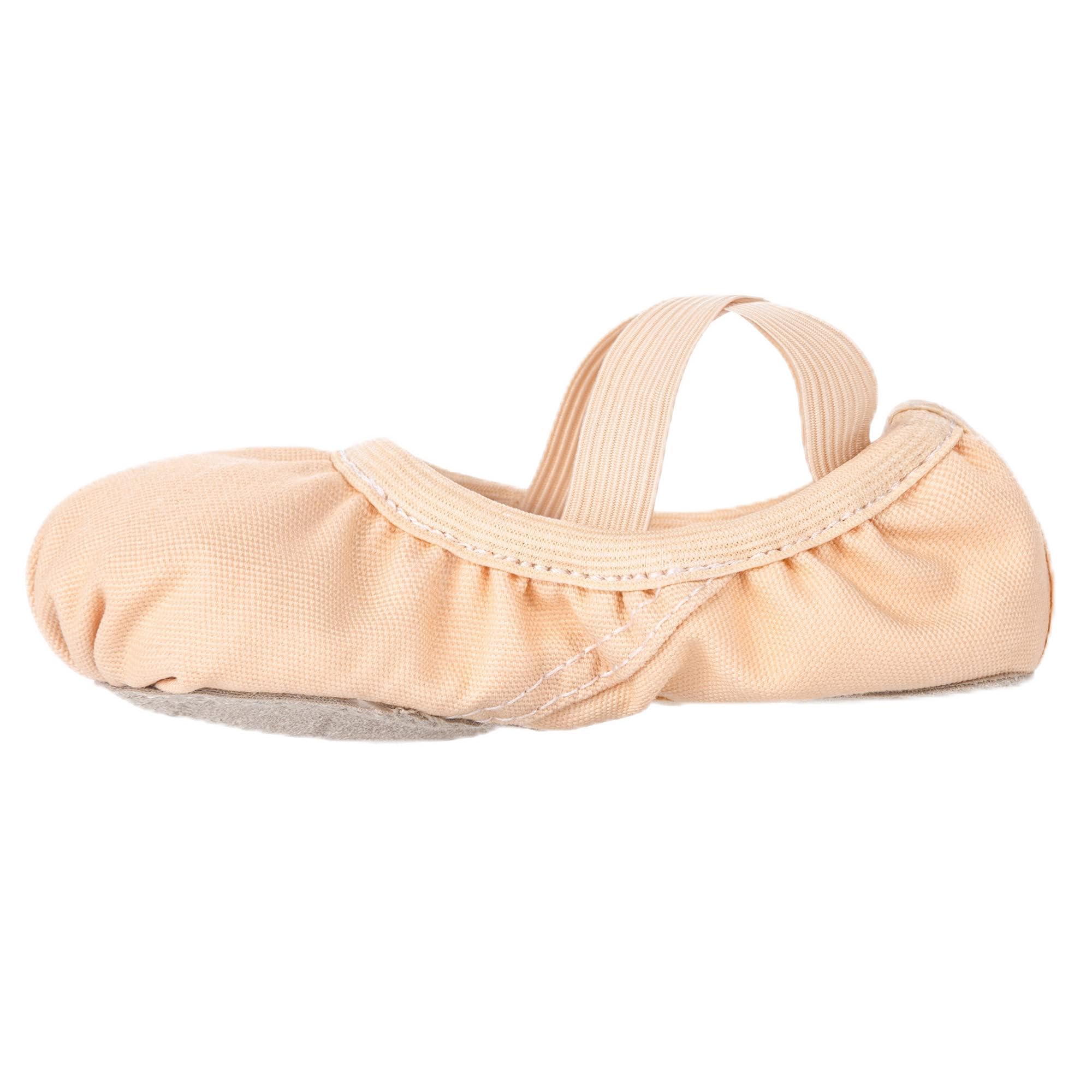 Ballet Shoes Canvas Dance Slippers Professional Ballet Dance Shoes Split Sole Ballerina Shoes Gymnastics Yoga Shoes for Girls Toddlers Women