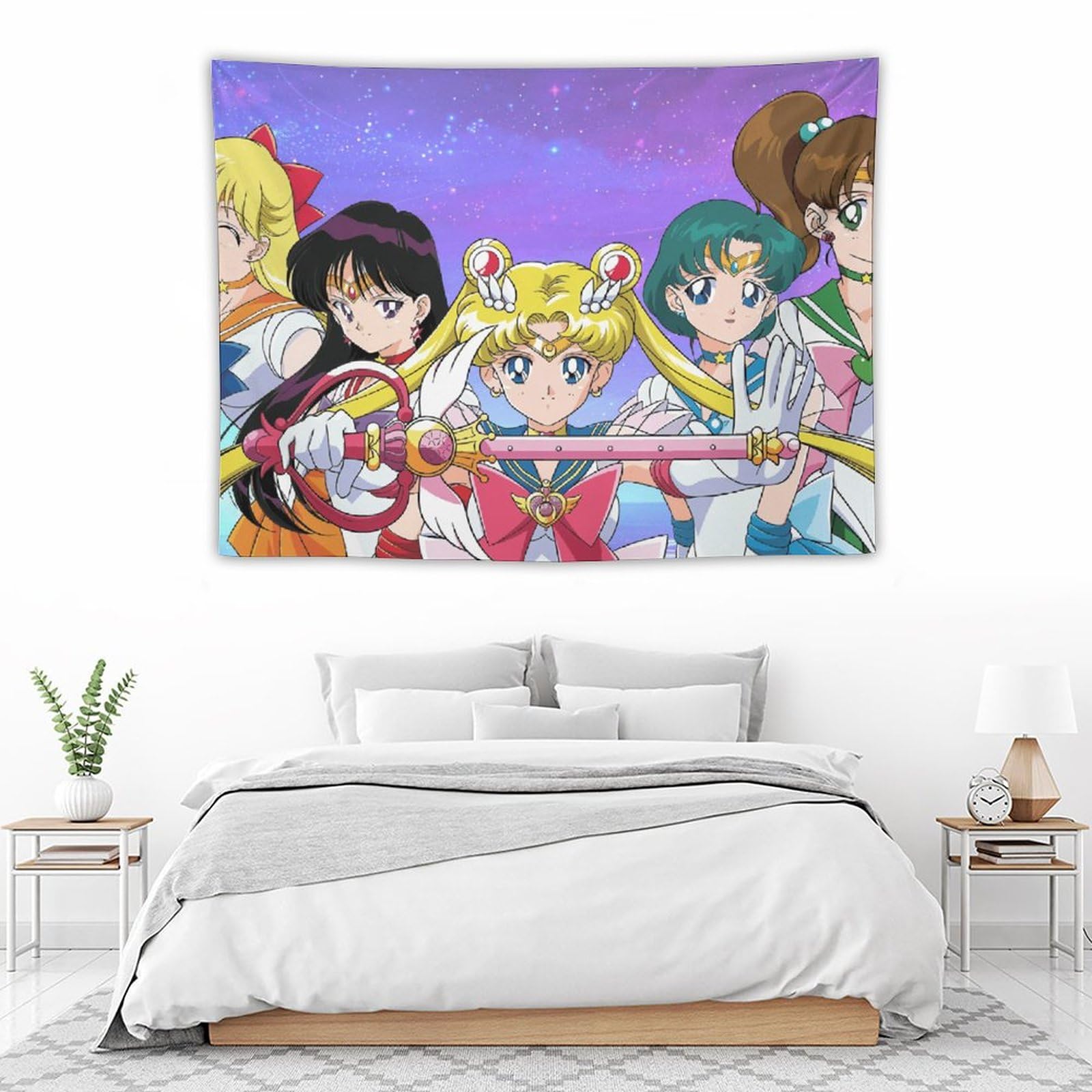 Amazon.co.jp: 美少女戦士セーラームーンタペストリー 壁掛け 壁飾り