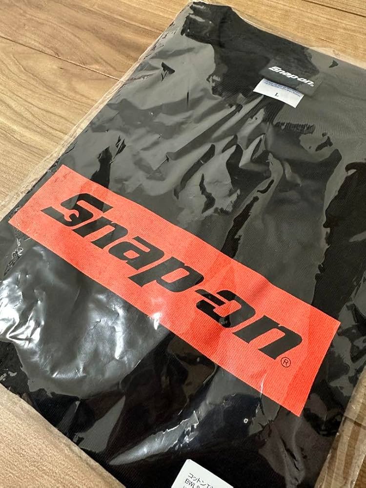 Amazon.co.jp: スナップオン snap-on ボックスロゴTシャツ 黒 L