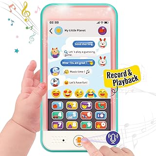 Toys for 1 Year Old Boy Gifts, 29 Functions 1 Year Old Toys for Boys Baby Toys 12-18 Months Baby Toys 6 to 12 Months Baby Cell Phone Music Light 1 2 Year Old Boy Birthday Gift Toys for 1 + Year Old