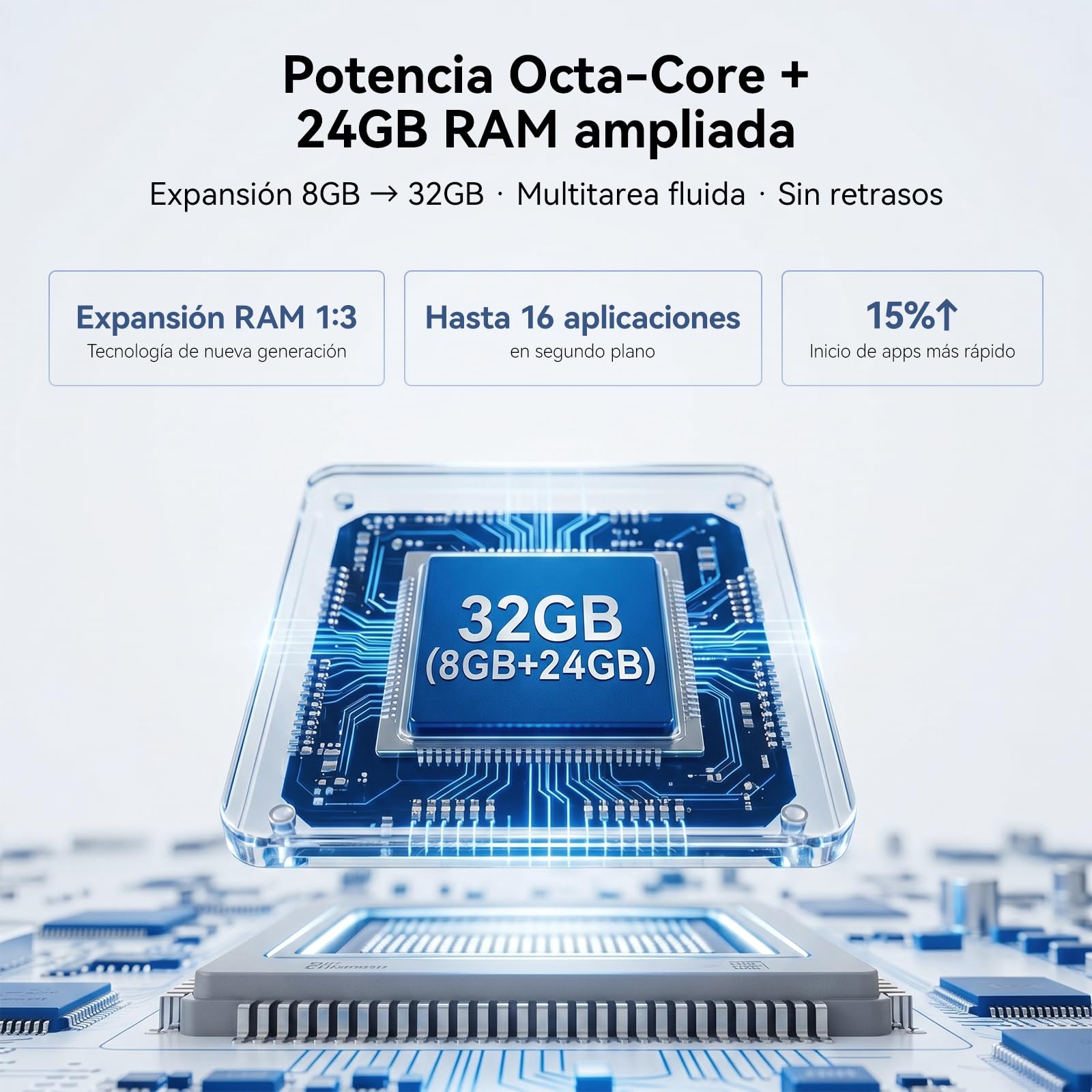 ZENO5 Tablet Android 16 con teclado, 11 pulgadas Tableta 4G LTE, 32GB RAM + 128GB ROM, HD 90 Hz, 8300 mAh, GPS, Gemini AI, Widevine L1, Face ID, con lápiz y ratón, tablet para trabajo y estudio