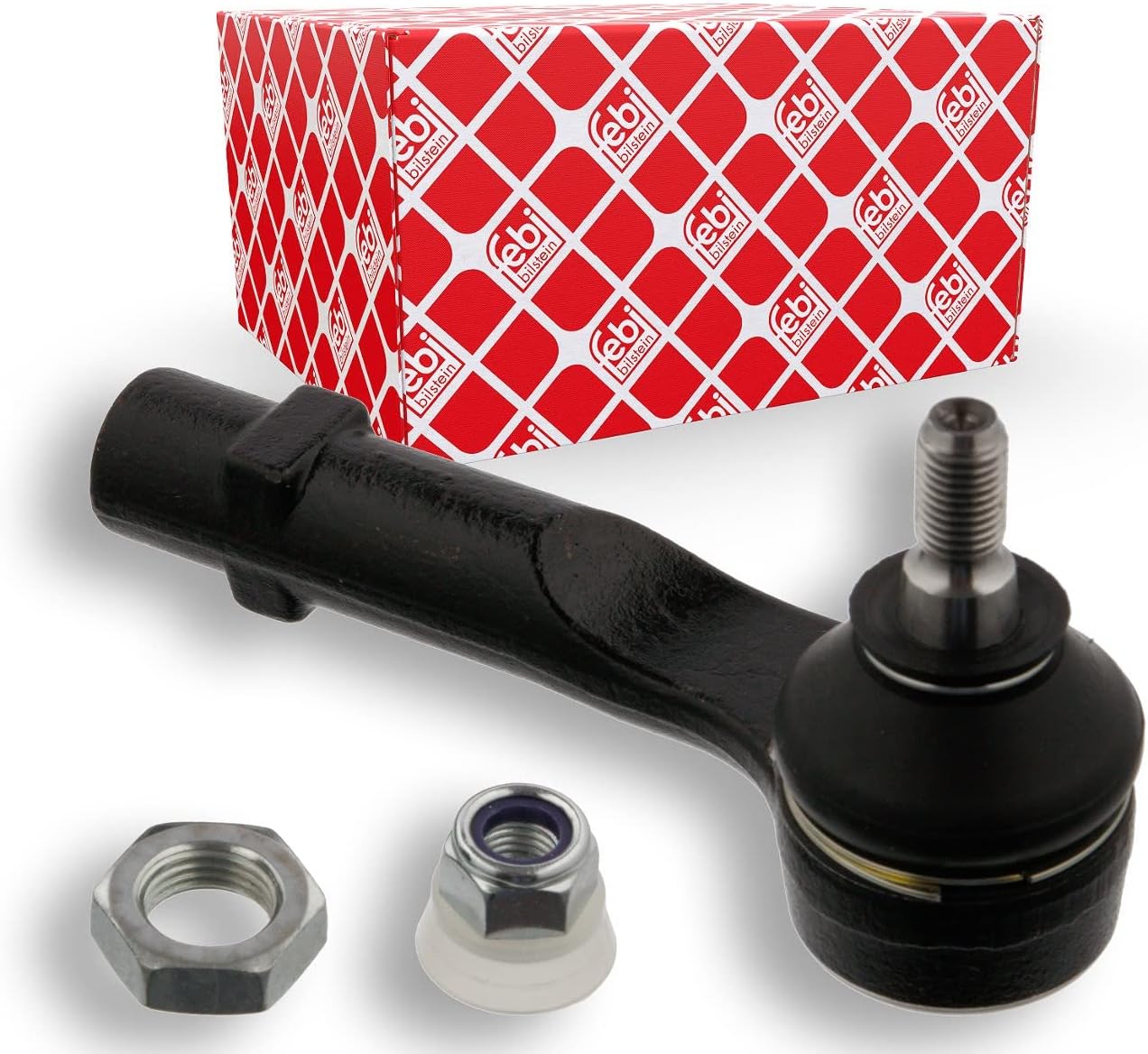 febi bilstein 36262 tie rod end with lock nut and counter nut (front axle right) - Pack of 1