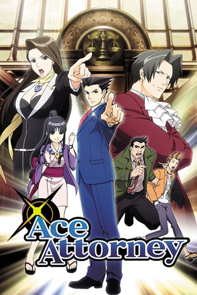 Ace Attorney Key Art Anime Poster Review: Legal Chic Decor