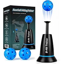 Pop-Up Baseball Training Tee Ball Popper, Hitting Tee for Perfect Swings