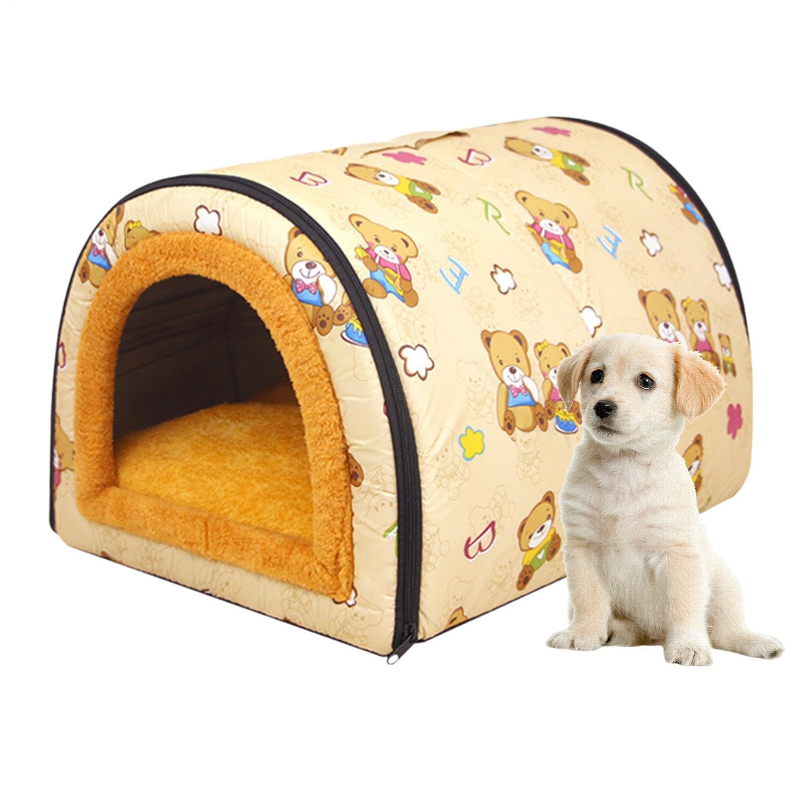Accogliente casetta per animali domestici, cuccia per cani chiusa | Cuccia per animali domestici Thermal Nest resistente all'acqua - Prodotti per il riposo dei gatti Cuccia per cani facile da p