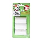 Aim'e AIME Clean And Fresh 3 Rolls of 15 Dog Poop Bags, Recycled Materials, Biodegradable, Durable, Waterproof