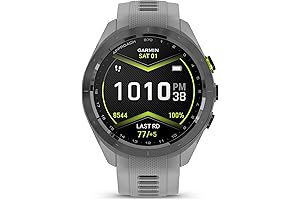 Garmin Approach S70, 42mm, Premium GPS Golf Watch, Powder Gray