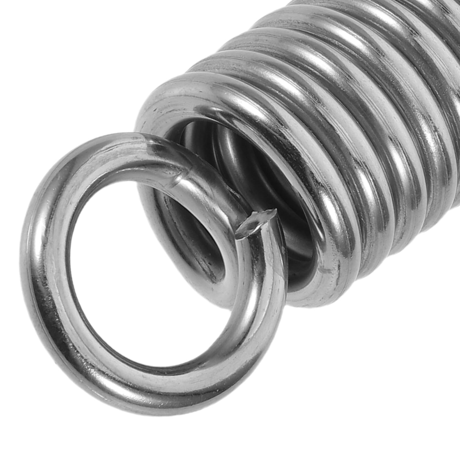 UPKOCH Resorte para Columpio de Porche de Acero Inoxidable 304 Muelle Antichoque de 6 MM Grosor y 150 MM Longitud Extensión para Hamacas y Sillas Colgantes con Ganchos Giratorios