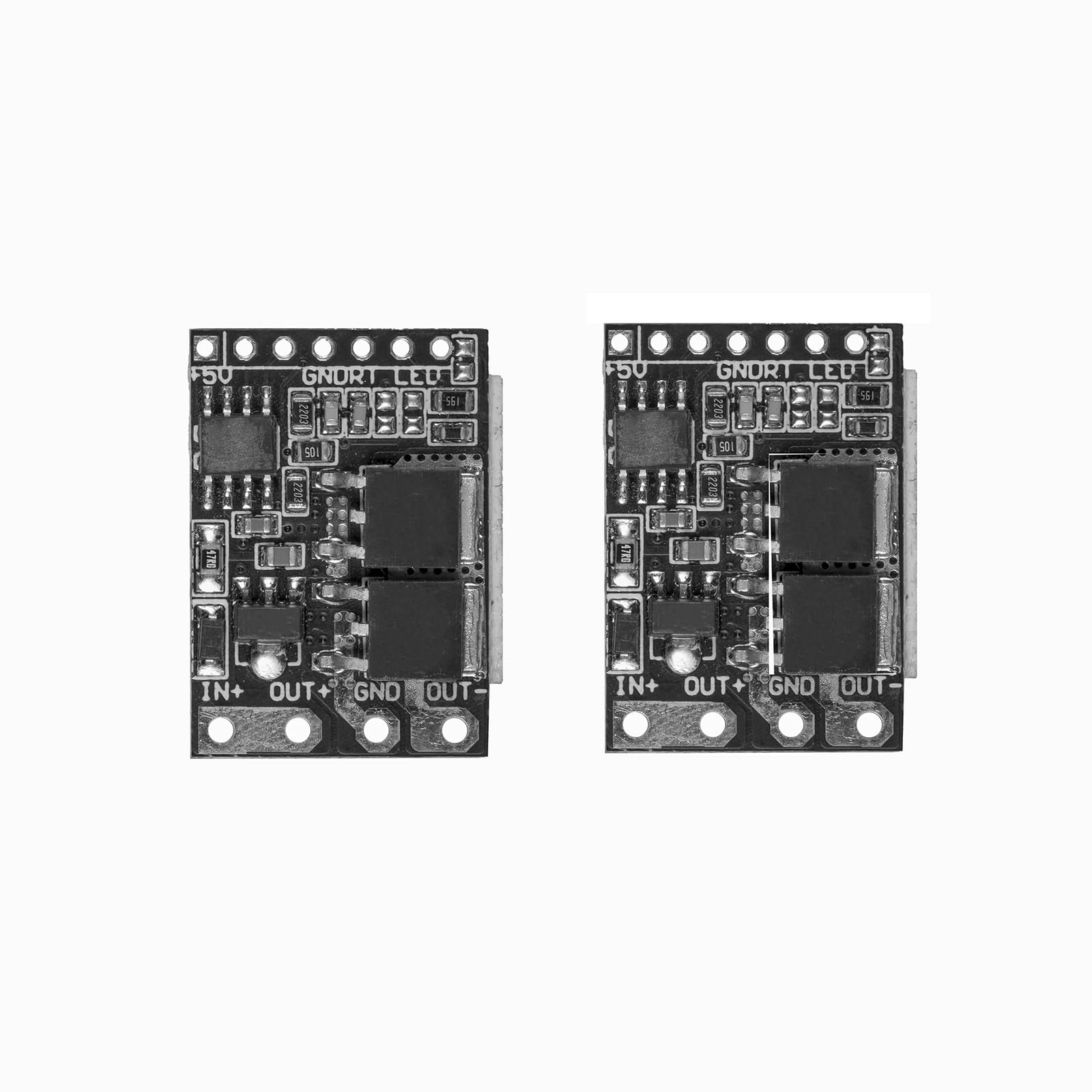 2-Pack 70A Discharge Protection Boards, Compatible with DeWalt & Milwaukee 18V-20V MAX Batteries, Featuring Low Battery Discharge Cut-Off & Overheat