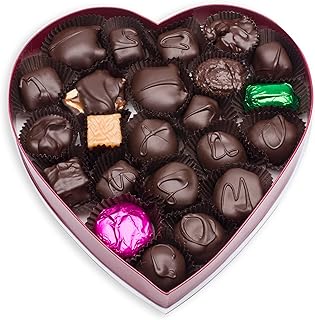 Mrs. Cavanaugh’s 1 lb. Famous Traditional Dark Chocolate Heart Shaped Box