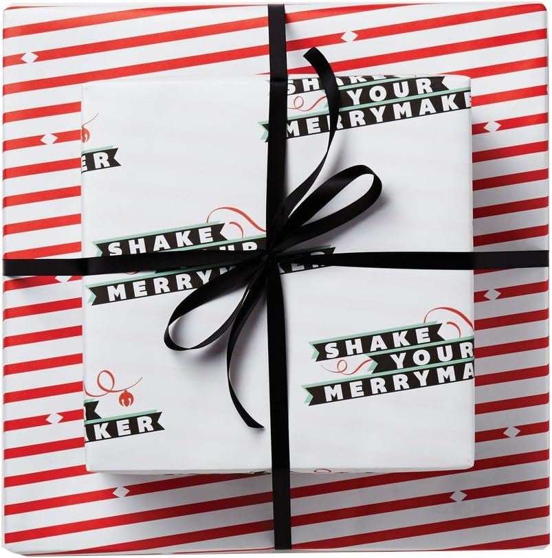Shake Your Merry Maker Funny Gift Wrapping Paper
