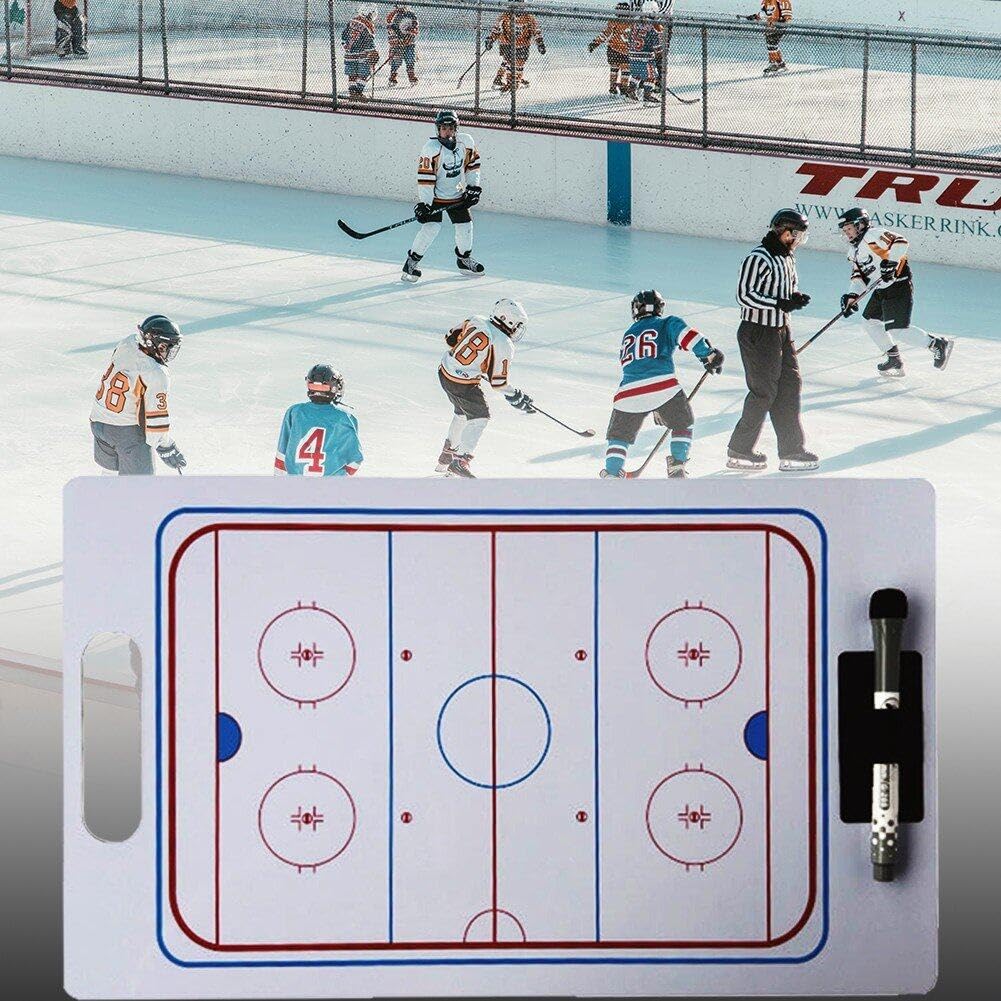 IJshockey-trainingsmat, draagbaar, 91 x 61 cm, oefenoppervlak