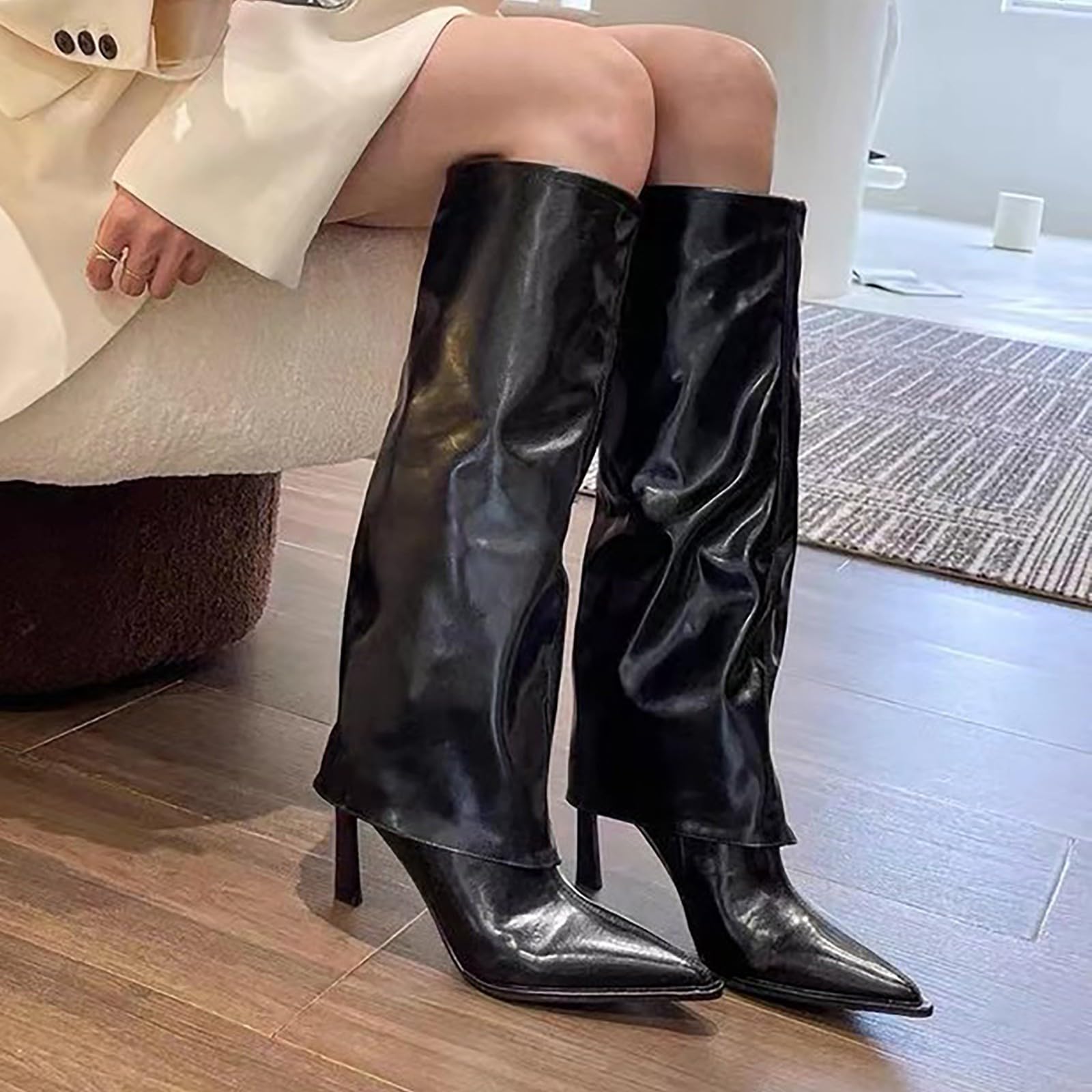 Botas Cowboy De Mujer Altas Botas Camperas Mujer Western Botines