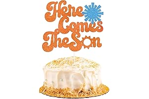 Here Comes The Son Cupcake Toppers