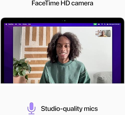 Miniatura 5 de Apple Laptop MacBook Pro 2022 con chip M2 pantalla Retina de 13 pulgadas, 8 GB de RAM, 256 GB de almacenamiento SSD, teclado retroiluminado, cámara