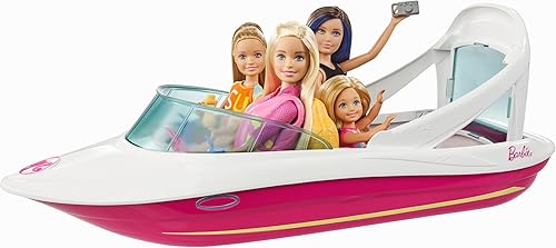 Miniatura 7 de Juego de Delfín Mágico Barco de vista al océano de Barbie