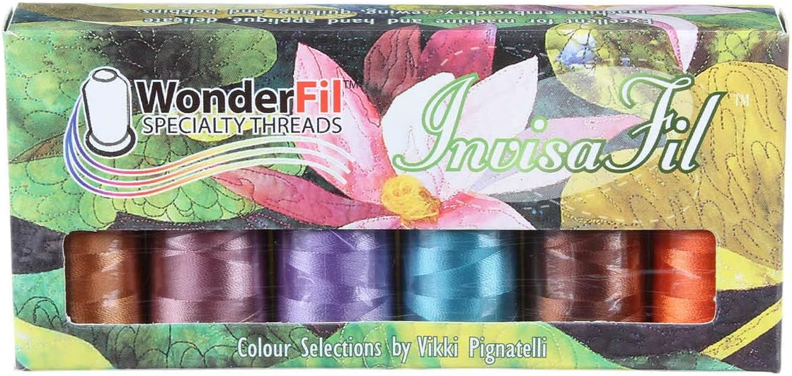 Amazon.com: WonderFil Specialty Threads Invisafil Thread Mini-Packs (B006)