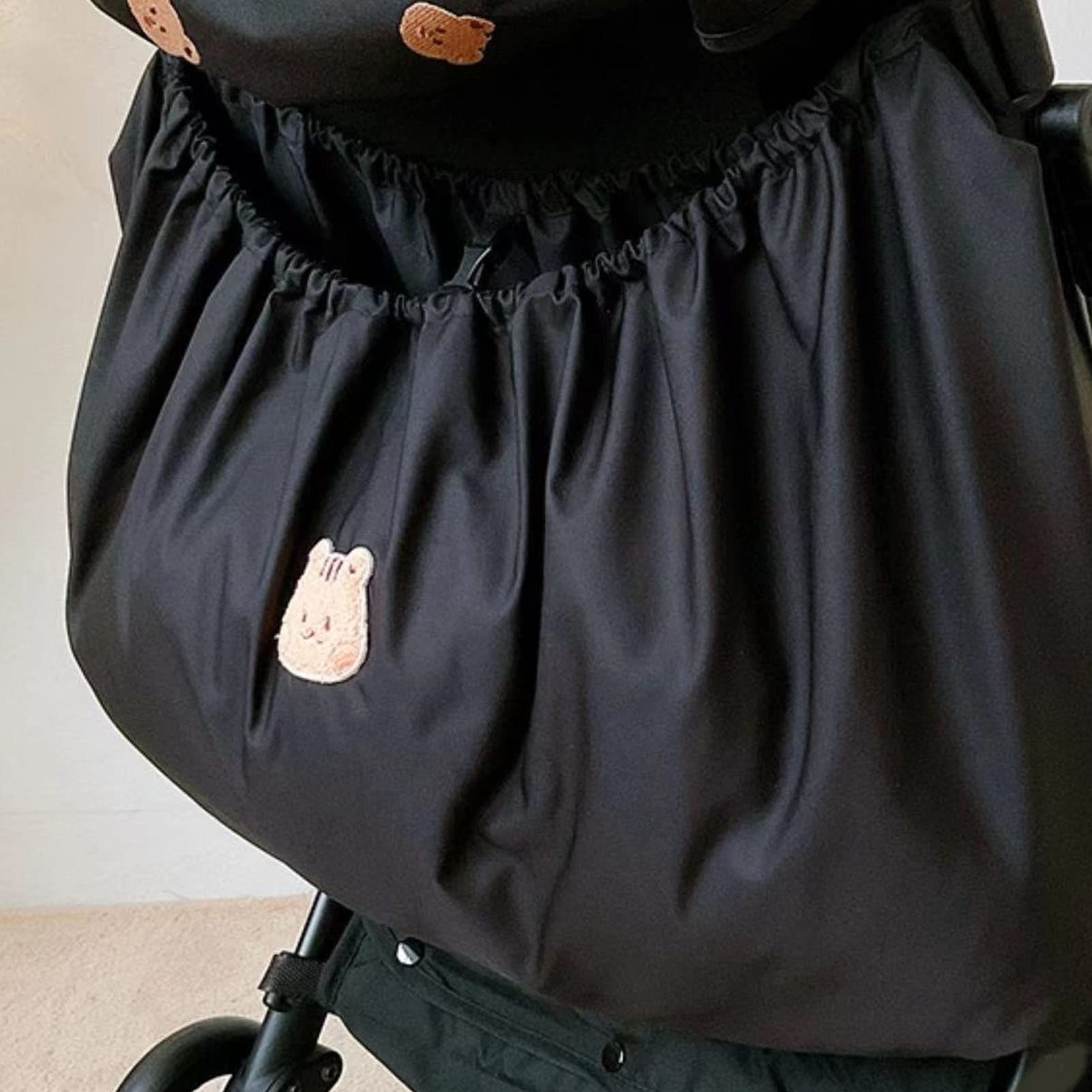 Organiseur De Sac Pour Poussette, En Nylon, Large Applicabilité, Élastique Résistant Aux Déchirures Pour Portefeuille (Petit Lapin)