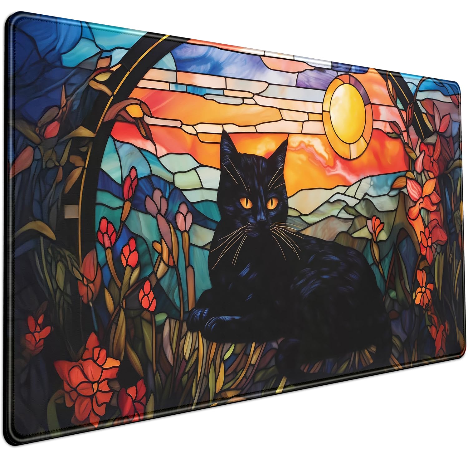 Floral Desk Mat - Gaming Mouse Pad -27 Floral Desk Mat - Gaming Mouse Pad -27