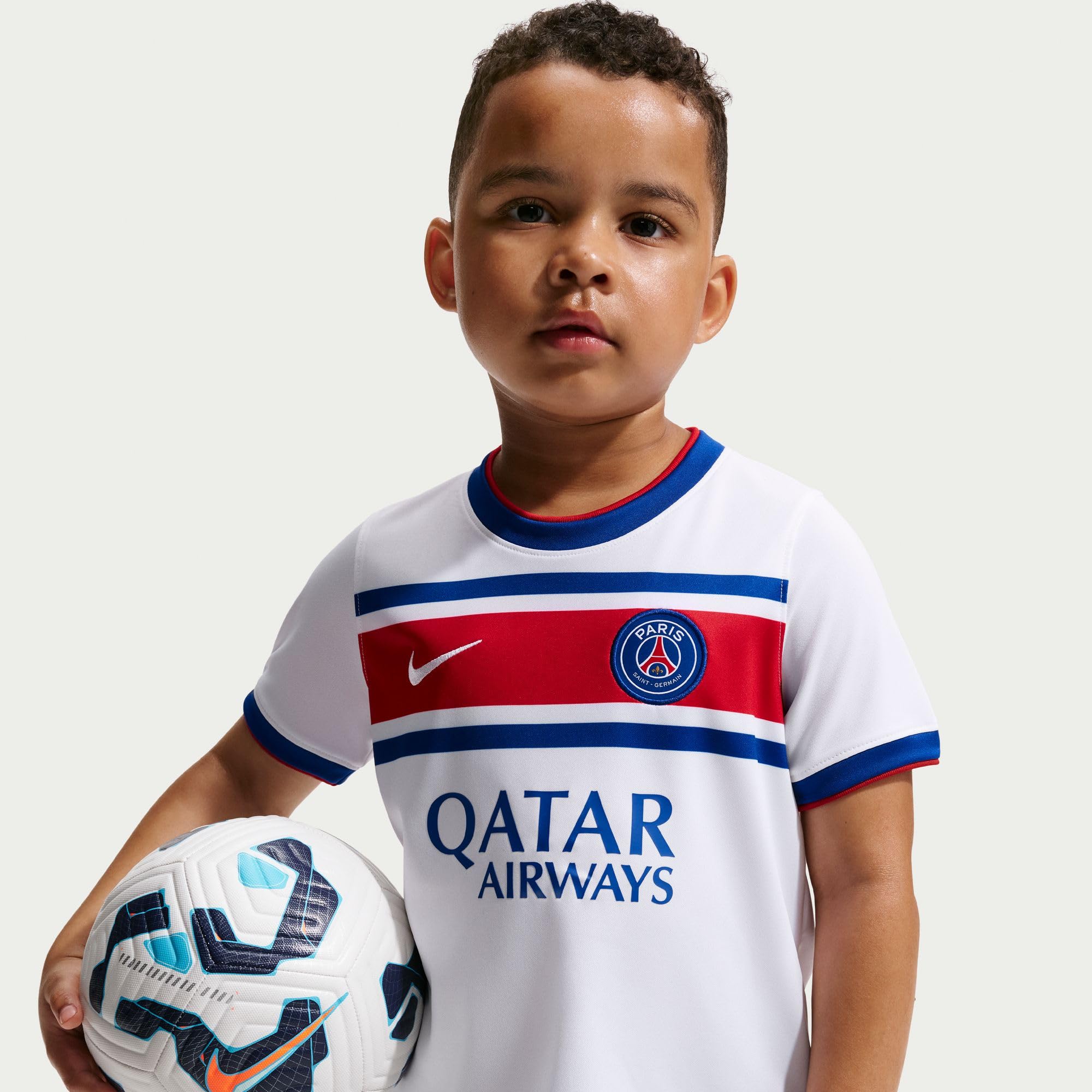 NIKE trykot domowy Uniseks - dzieci Paris Saint-germain Home Nike Dri-fit Pre-match-fußballoberteil Für Ältere Kinder