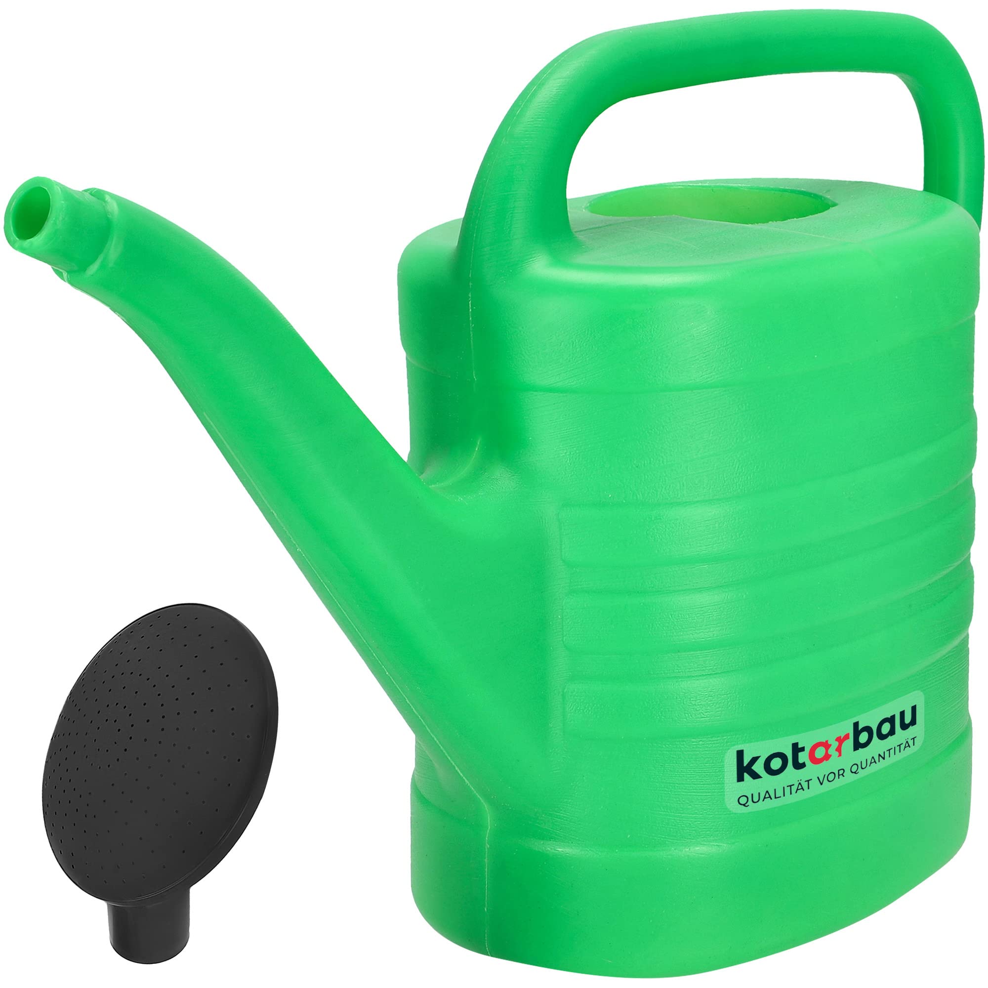 KOTARBAU® Watering Can 12 L Oval Durable Plastic Garden Watering Can for Watering Flowers with Watering Spray Irrigation System Watering Can Flower Watering Can for Indoor and Outdoor Use