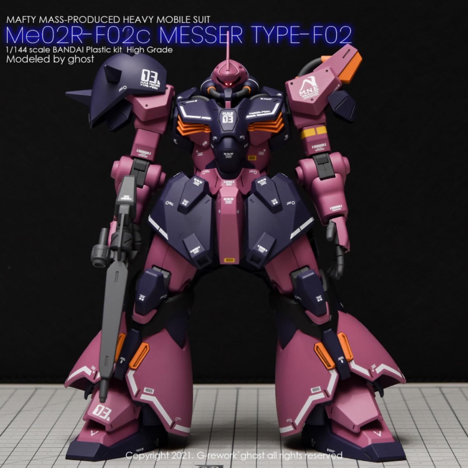 HG メッサー　F01型　F02型　セット　デカール付 Amazon | 蛍光!! HG RG EG 1/144 ロボット MS 炎社ディテール