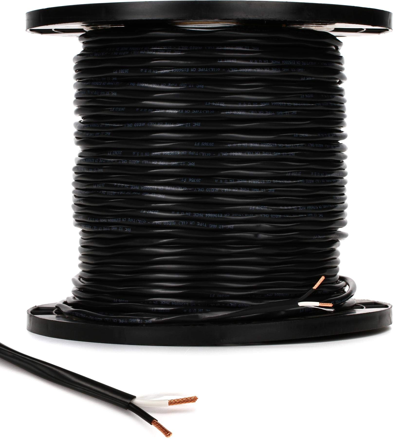 Amazon.com: RapcoHorizon CM-12/2.K Bulk Install Speaker Wire