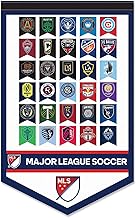 MLS Soccer League All Teams Pennant Banner