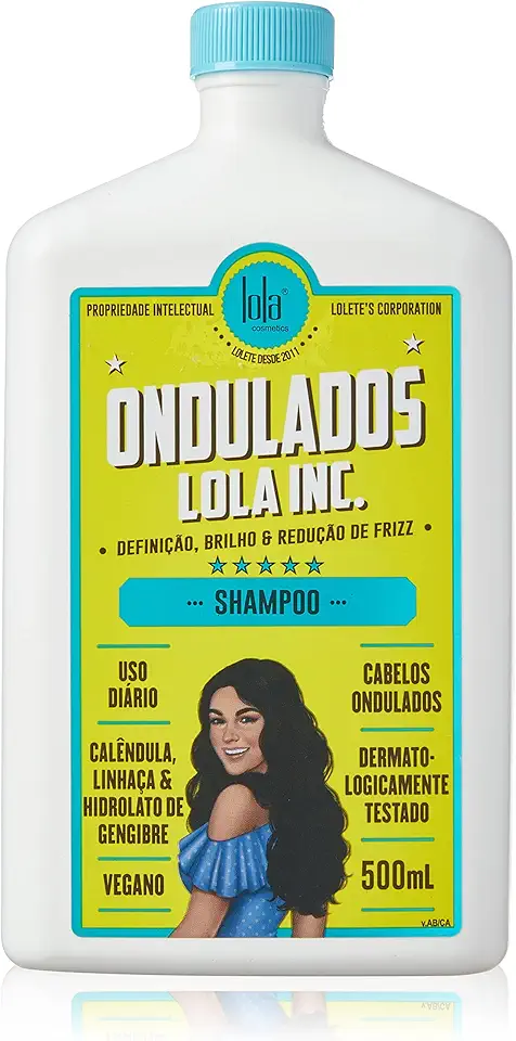 Ondulados Inc Shampoo 500ml, Lola Cosmetics